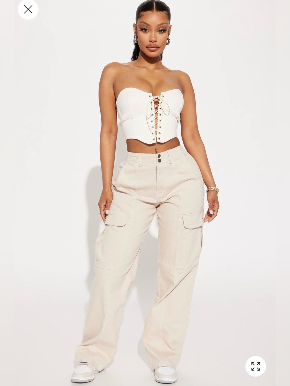 FASHION NOVA | West Coast Cargo Pants | Brand New NEVER WORN | Size XS